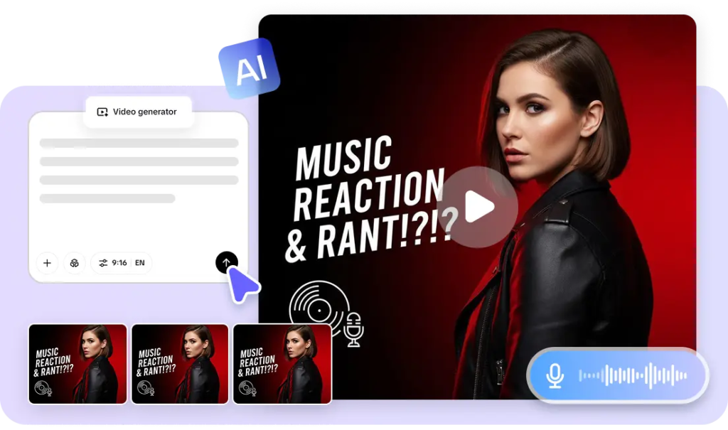 Auto-Generate Captions For Videos With Photo to Video AI Maker