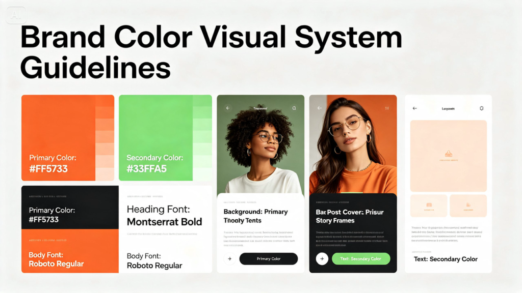 Turn Brand Colors into a Consistent Social Media Visual System